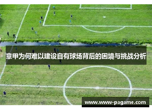 意甲为何难以建设自有球场背后的困境与挑战分析